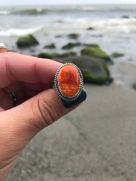 Spiny Oyster ring size 7.5