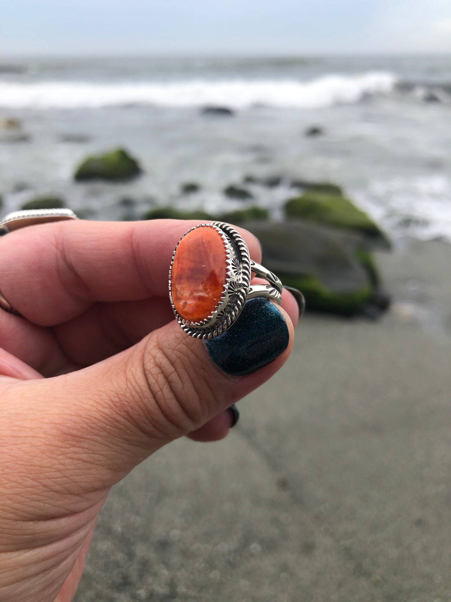 Spiny Oyster ring size 7.5