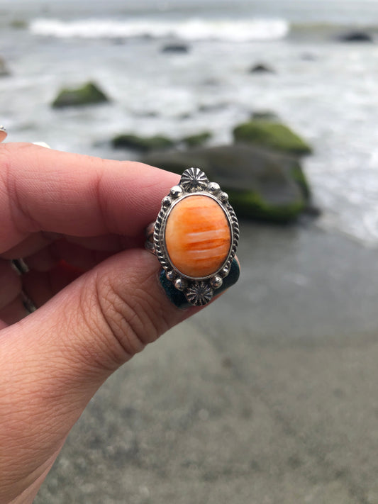 Spiny Oyster ring size 6.5
