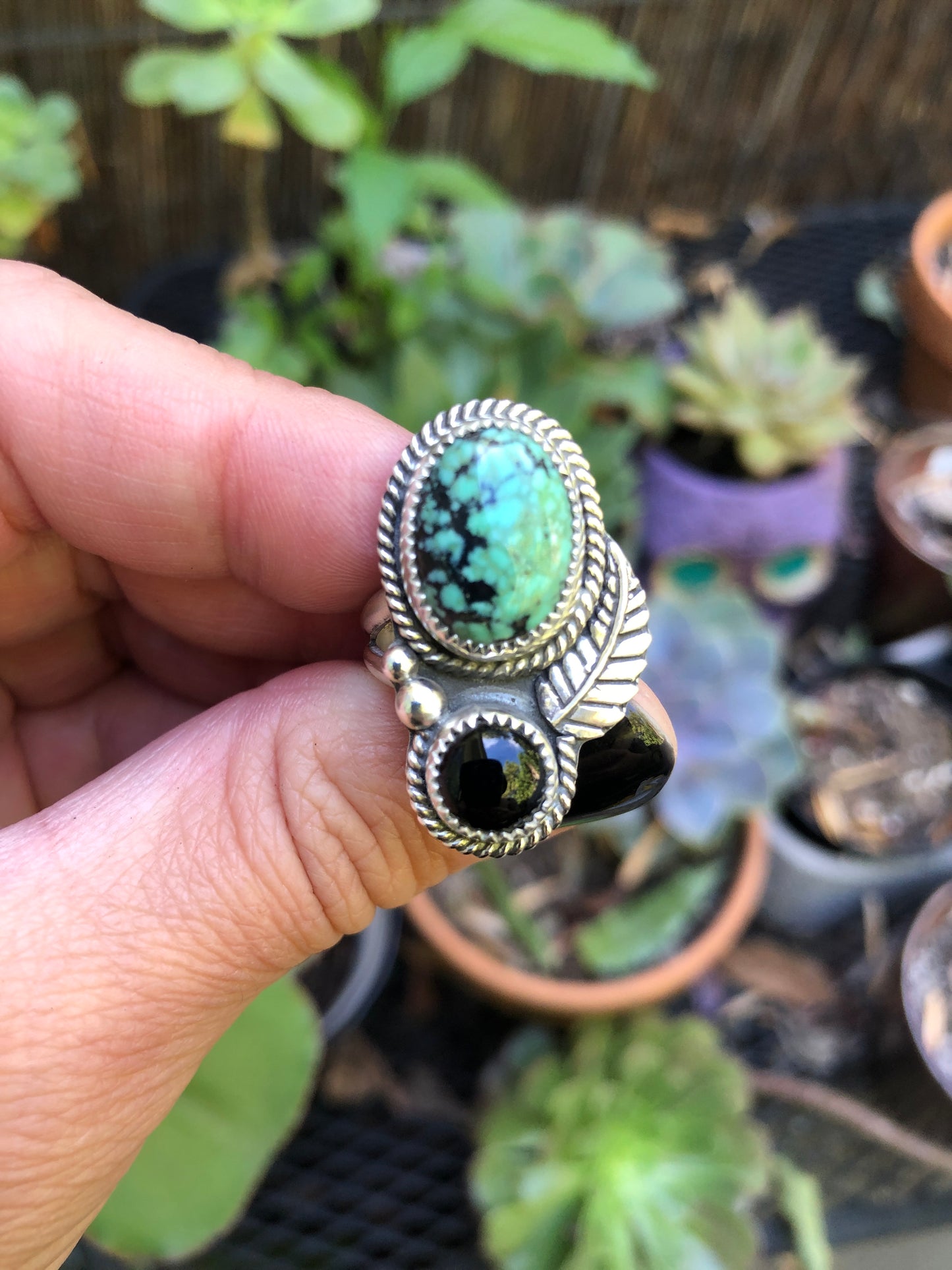 New Lander Onyx ring size 7