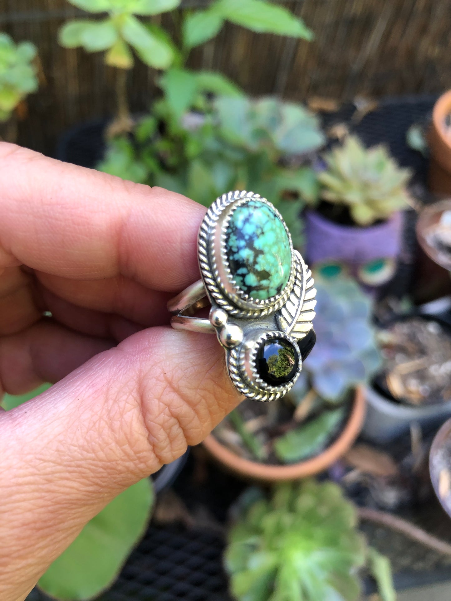 New Lander Onyx ring size 7