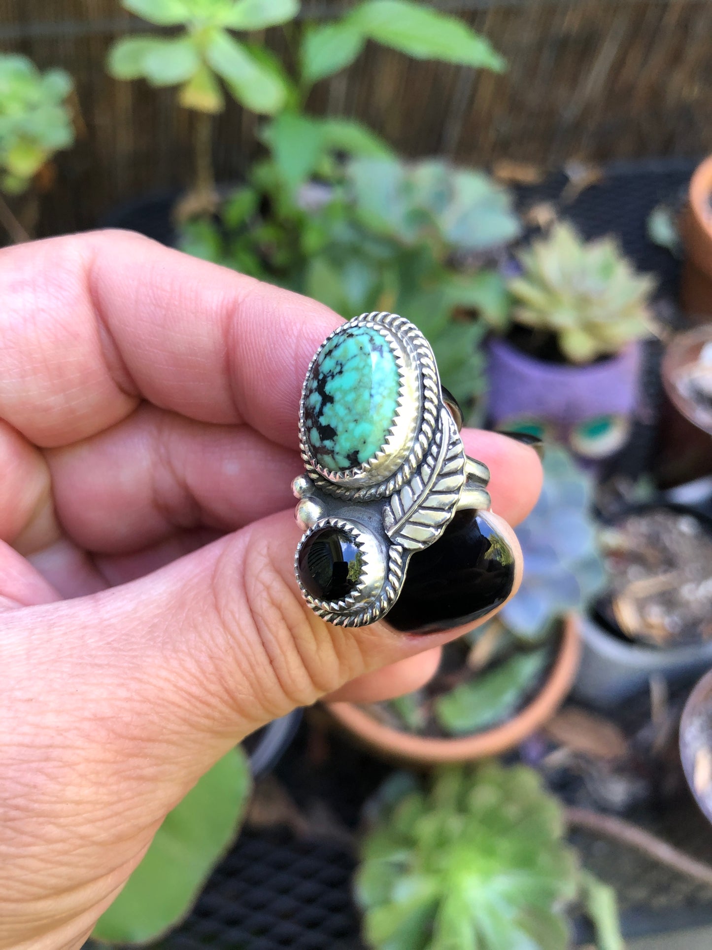 New Lander Onyx ring size 7