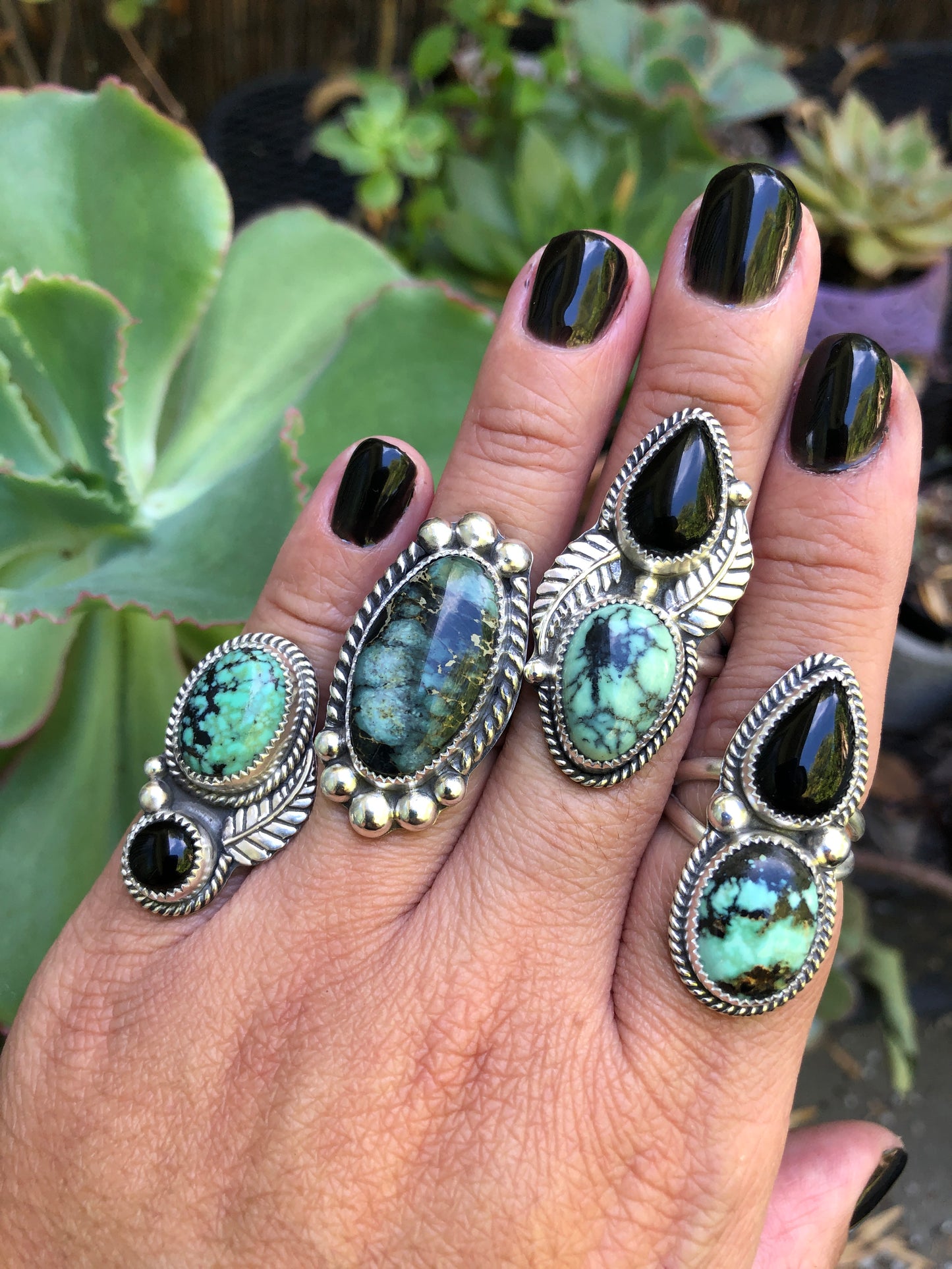 New Lander Onyx ring size 7