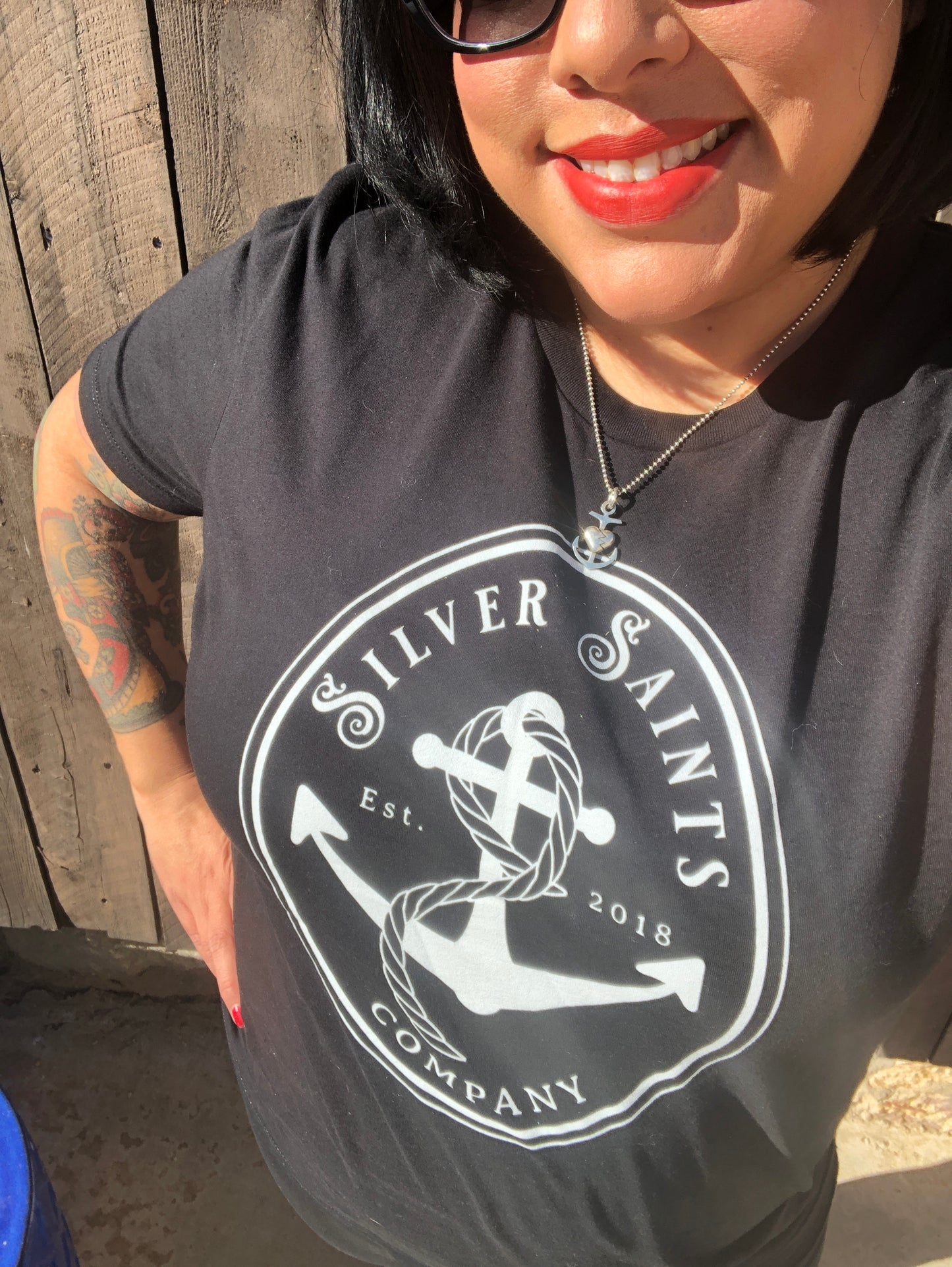 Silver Saints Co. Logo T-shirt