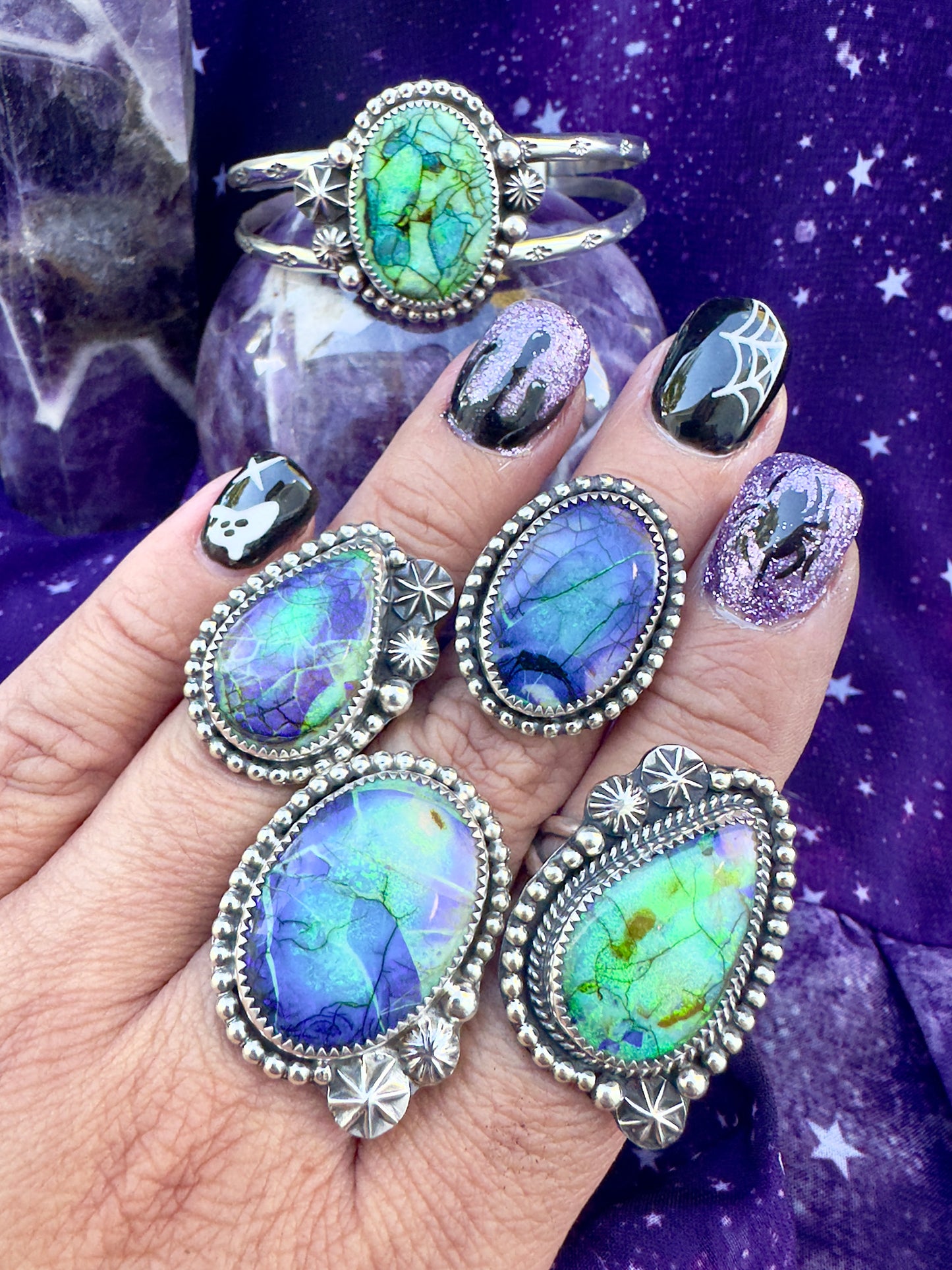 Monarch Opal Ring size 9