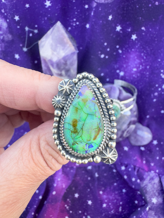 Monarch Opal Ring size 9