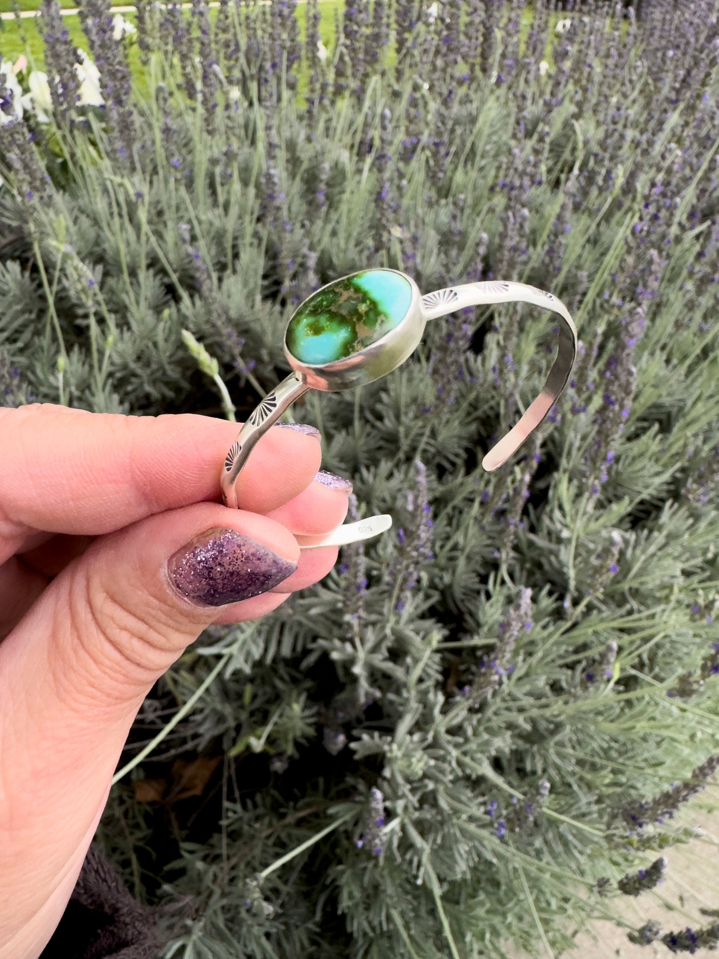 Sonoran Gold Turquoise cuff size 6.5 M