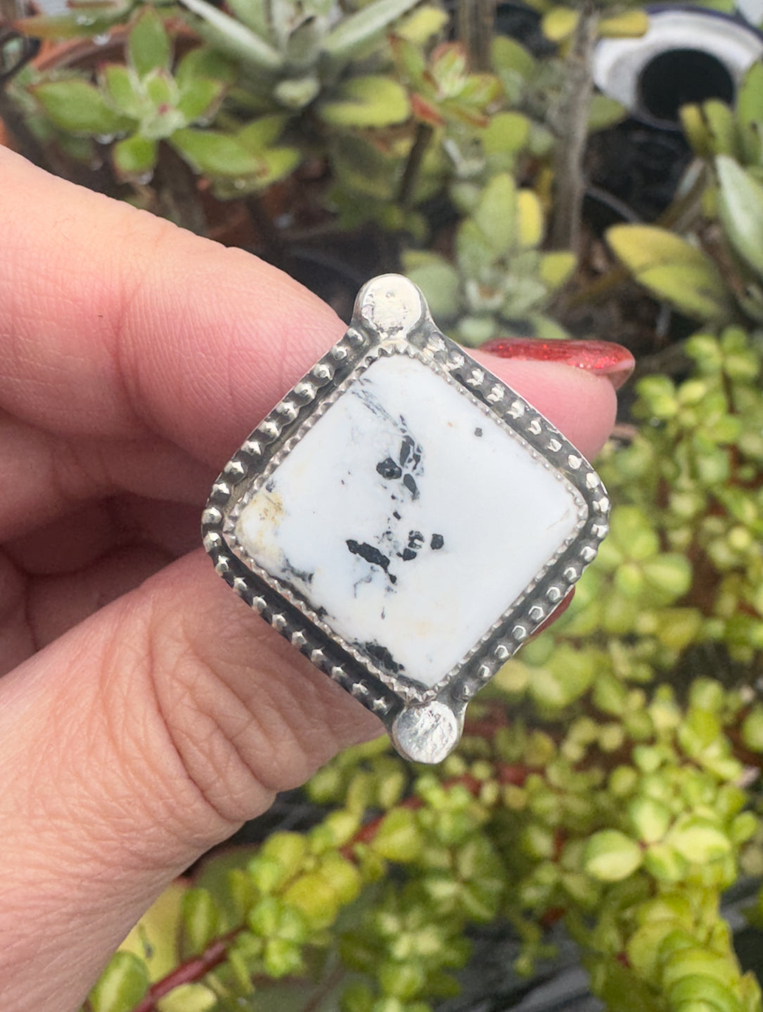 White Buffalo ring size 9.5