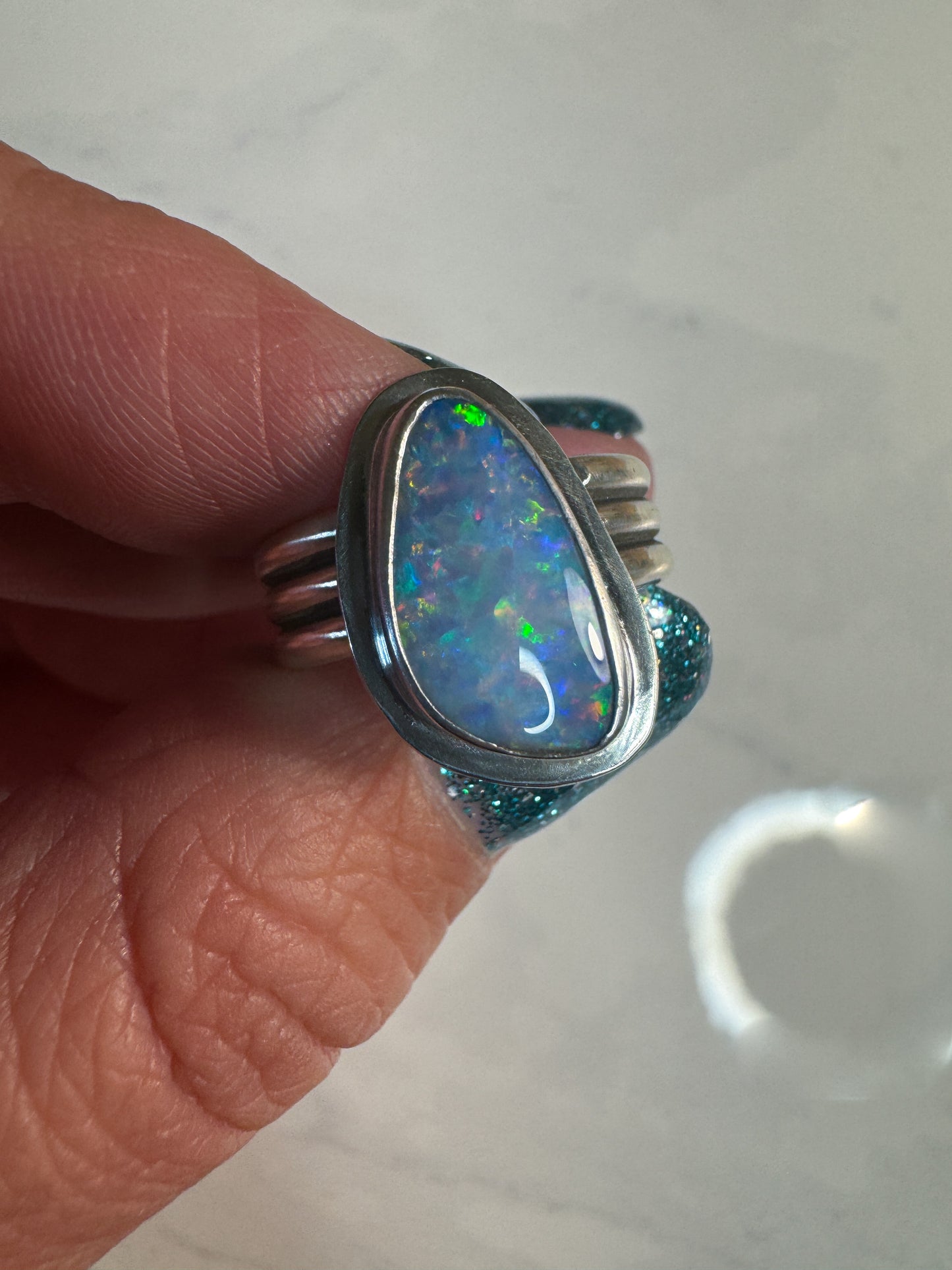 Australian Opal ring size 8.5