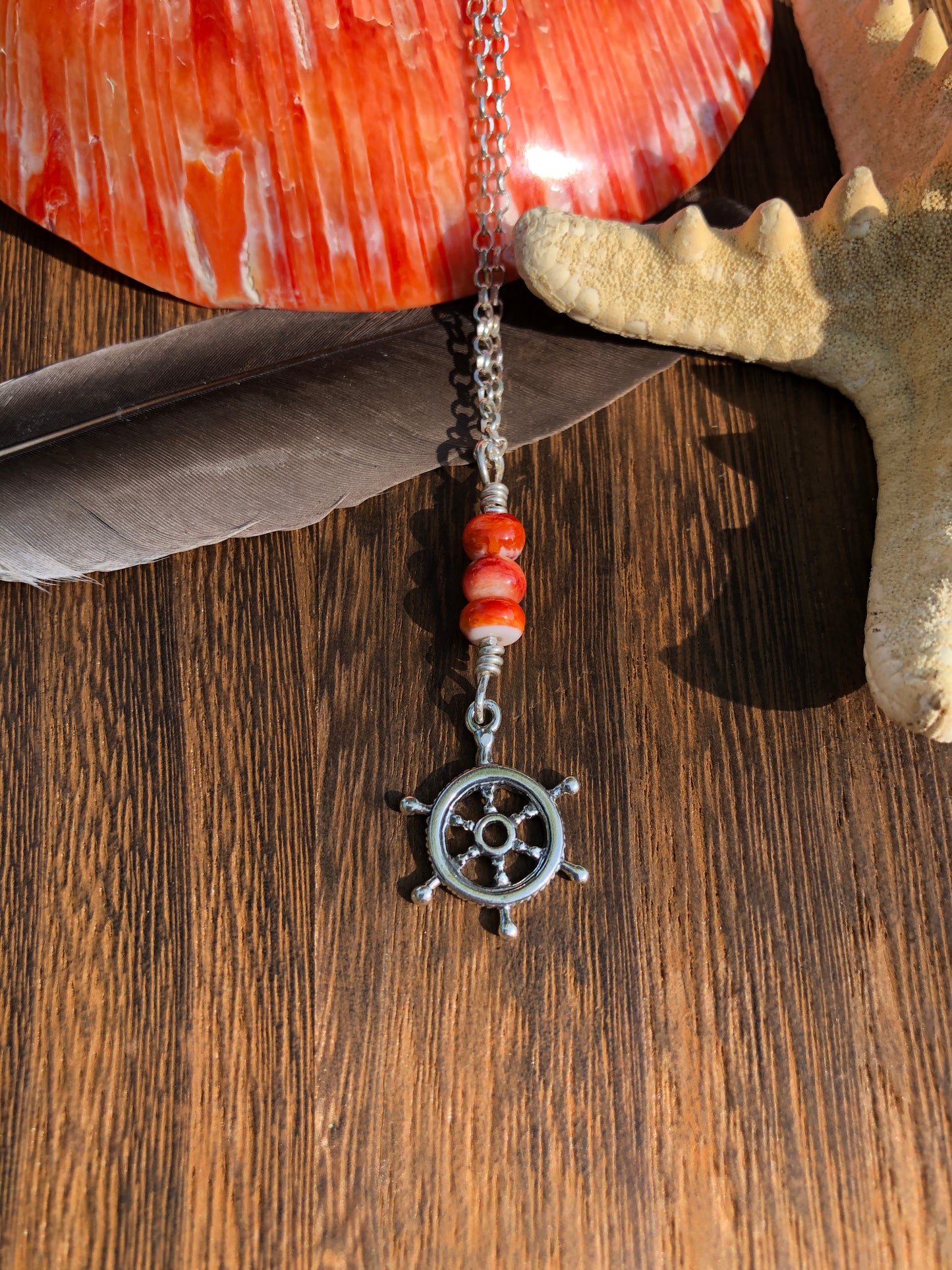 Ocean Vibes: Spiny Oyster Necklace