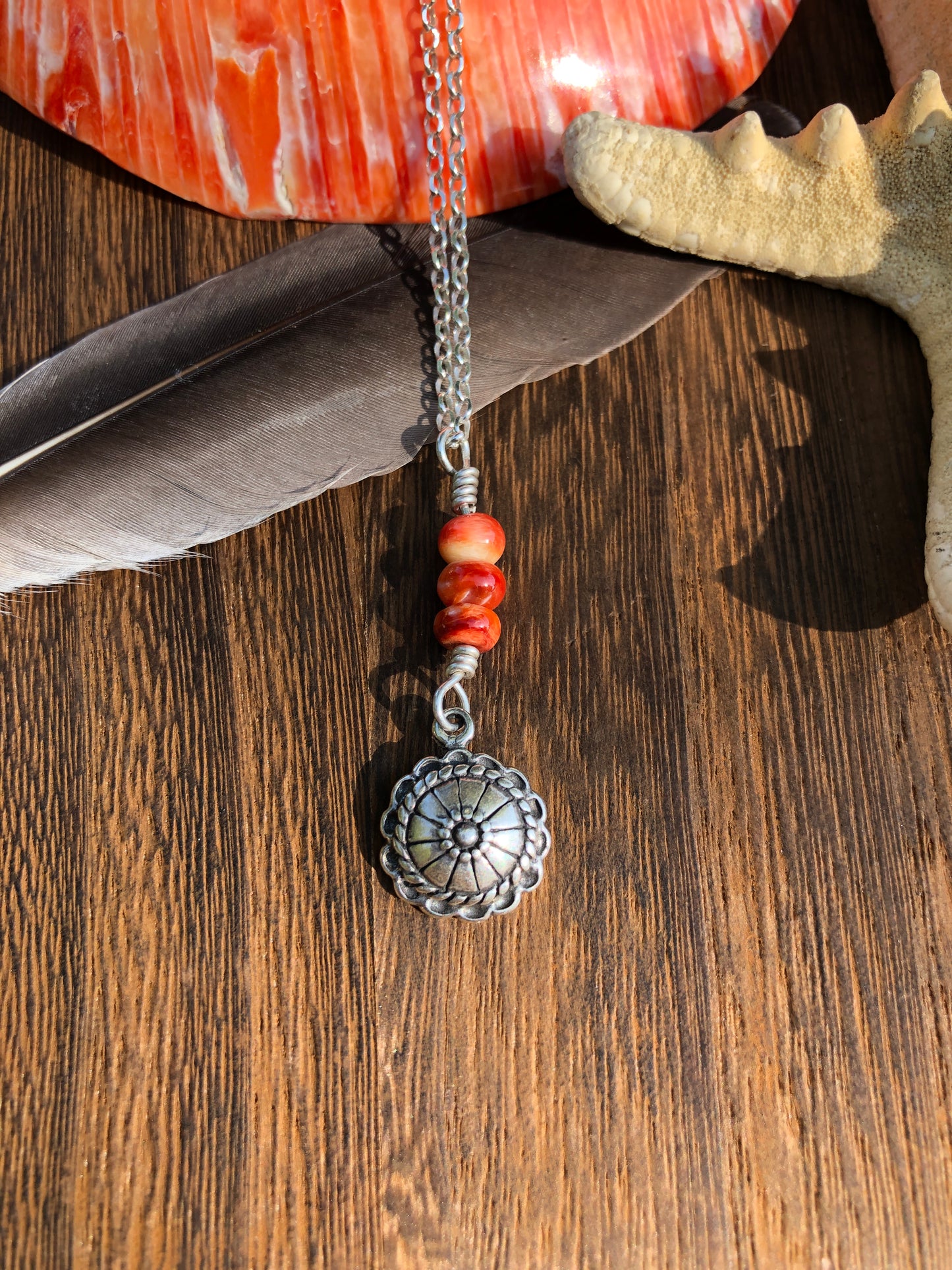 Ocean Vibes: Spiny Oyster Necklace