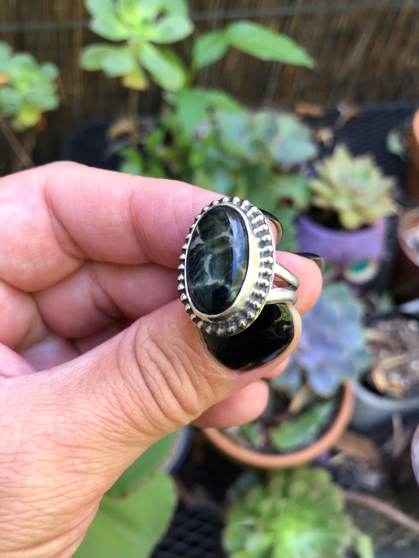 C&T Variscite ring size 6