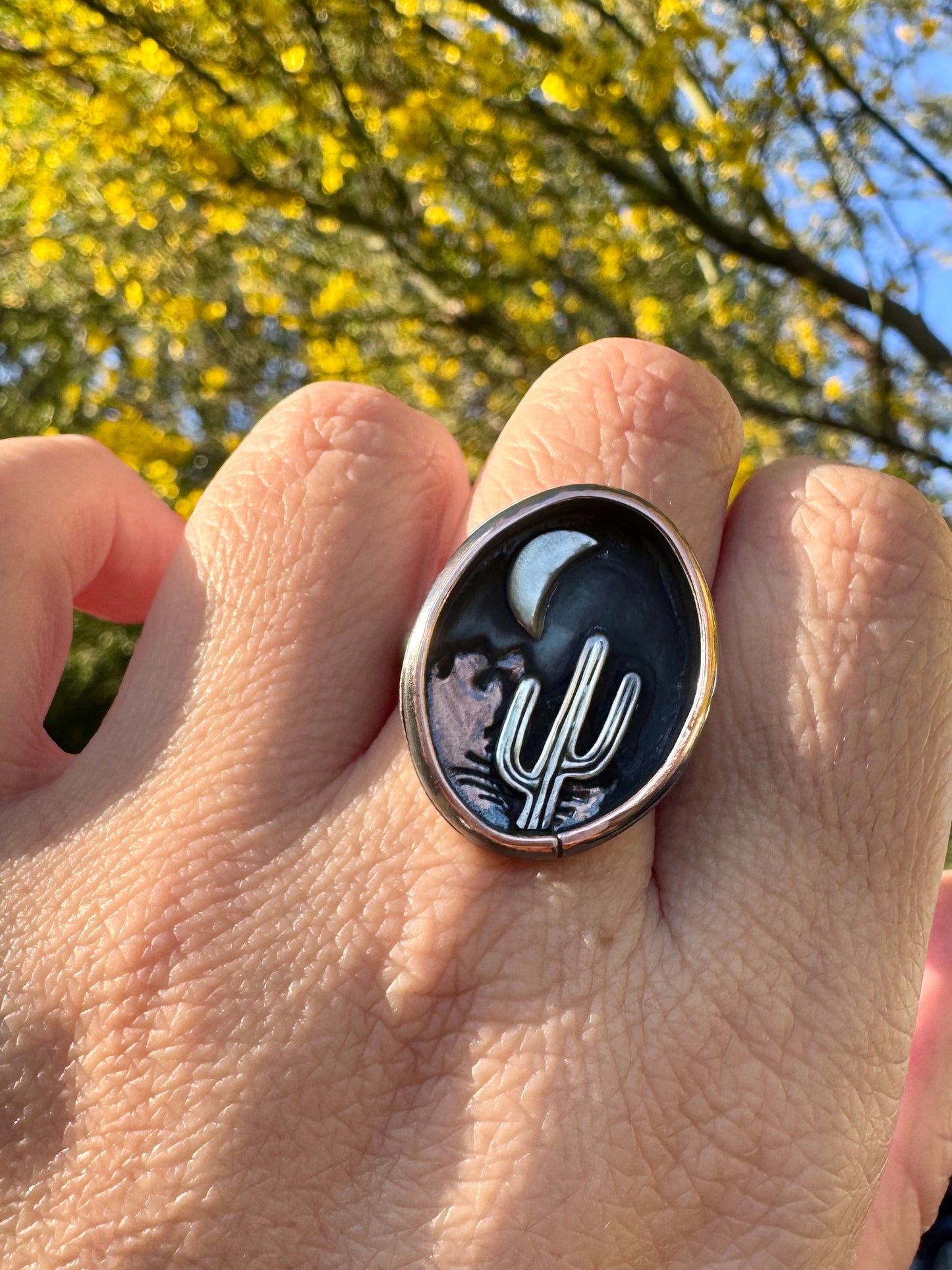Desert Dreams Mixed Metal ring - Pre Order