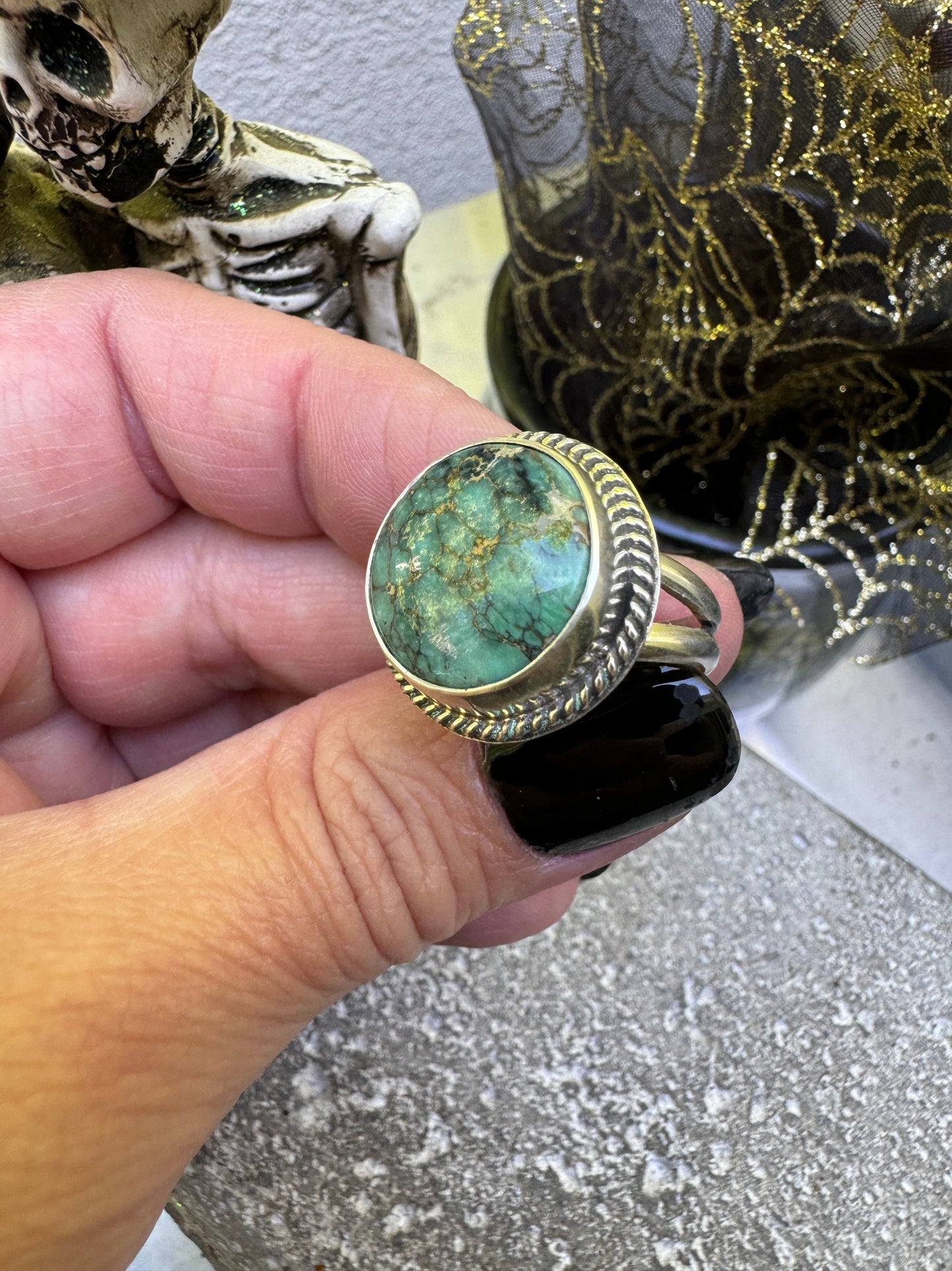 C&T Variscite ring size 8