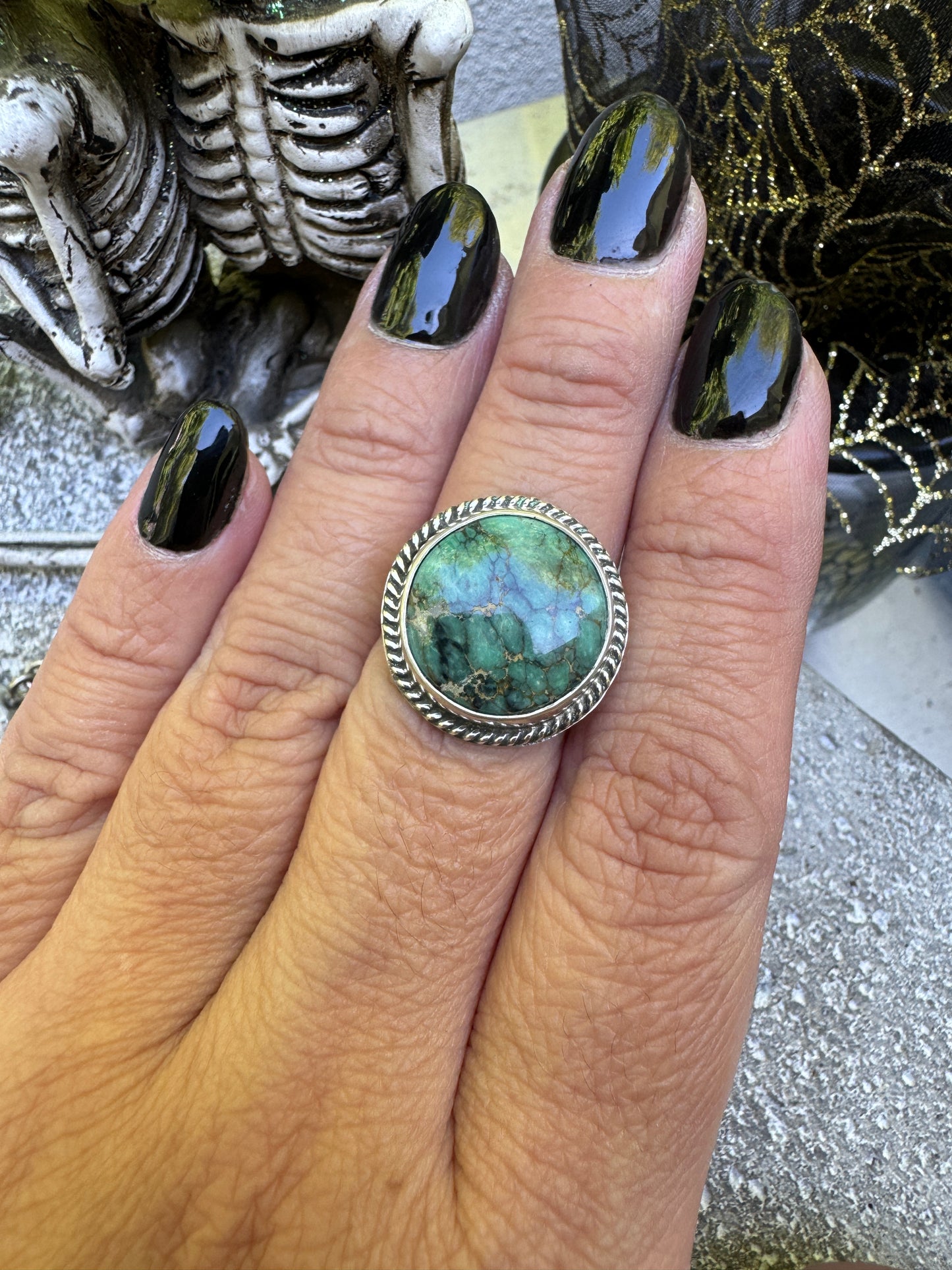 C&T Variscite ring size 8