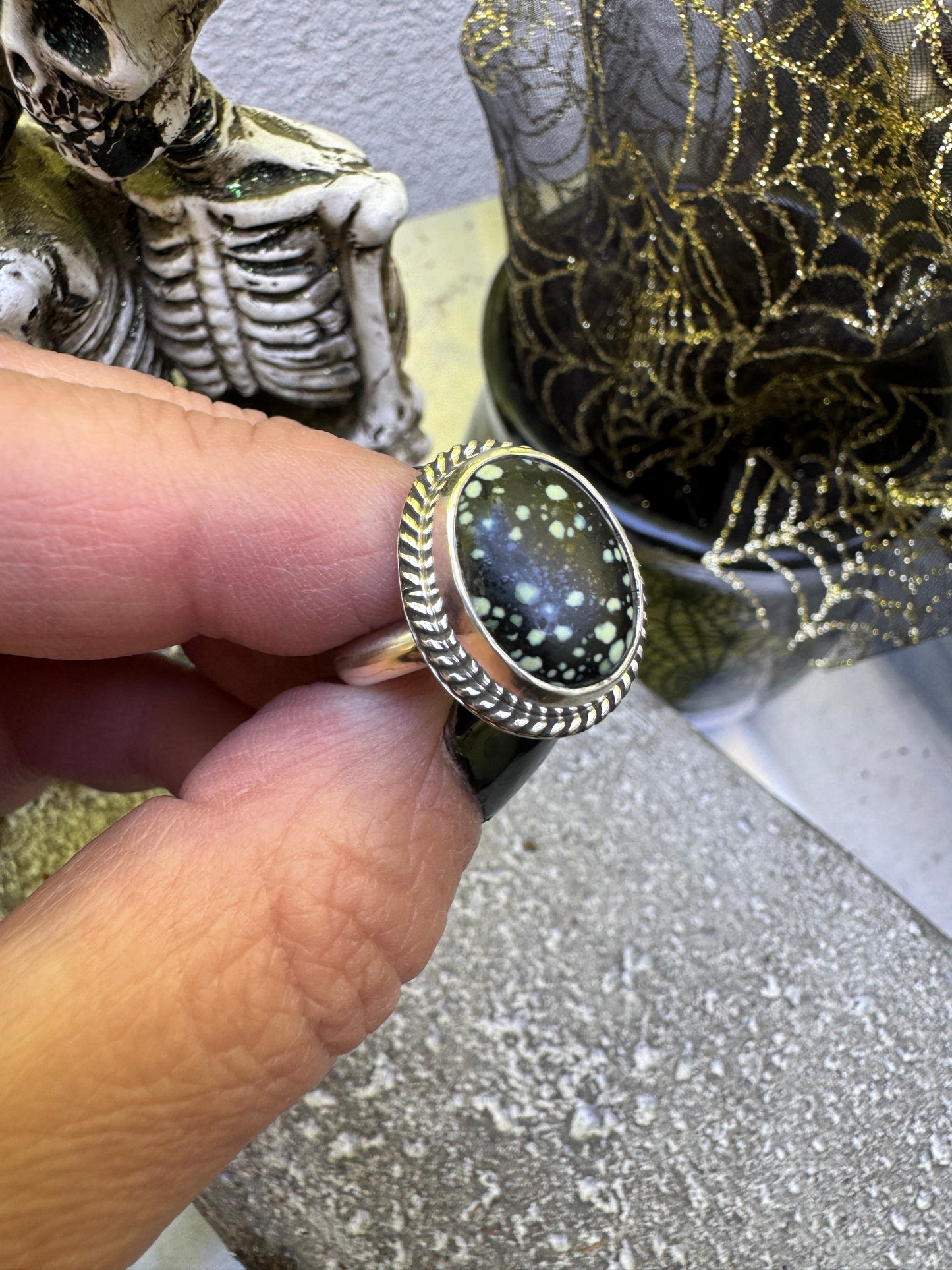 New Lander Variscite ring size 7